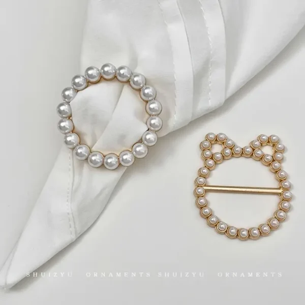 Elegant Alloy Metal T-Shirt& Scarf Clips - Image 5