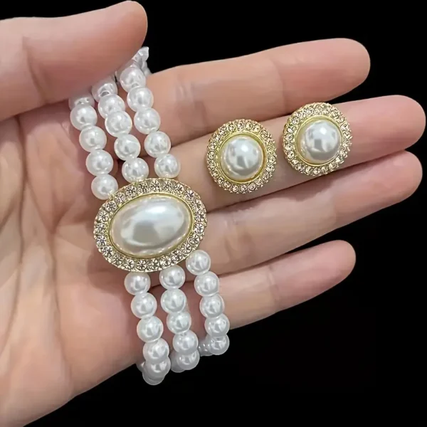 European And American Fashion Imitation Pearl - Image 3